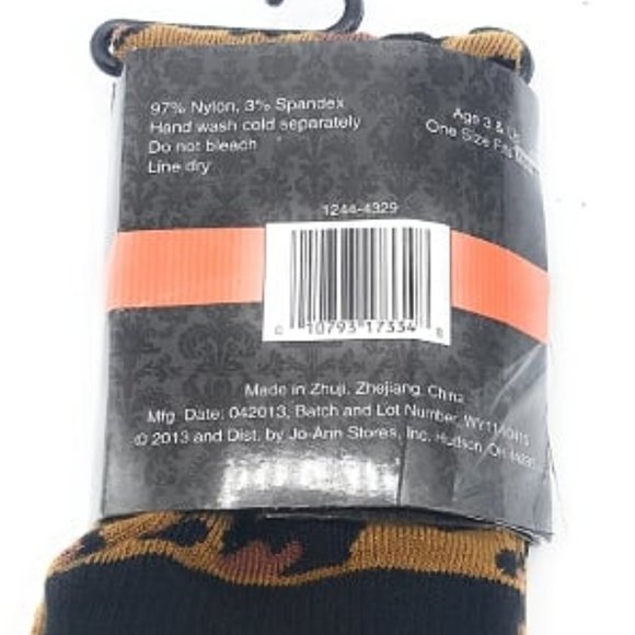 HOLIDAY INSPIRATION Kids Girls 3 years Child's Leg Warmer Animal Print 1pair NEW - Picture 3 of 3